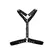 Twisted Bit Bonded Leather Adjustable Body Harness One Size