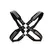 Pyramid Stud Men's Body Harness Bonded Leather Adjustable One Size