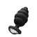 Sinner Gear Rebrasti Dijamantski Srce Plug Large - Silikon, Dekorativna Baza