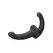OUCH! Silikonski Strapless Strap-On sa Daljinskim, 10 Brzina, Crni, 19cm