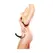OUCH! Silikonski Strapless Strap-On sa Daljinskim, 10 Brzina, Crni, 19cm