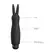 Sofia Silicone Dual-Action Vibrator with Luminous Bullet, 10 Speeds