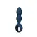 Loveline Teardrop Anal Plug Large Baltic Blue Silicone Model