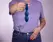Loveline Teardrop Anal Plug Large Baltic Blue Silicone Model