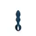 Loveline Teardrop Medium Anal Plug Baltic Blue - Ergonomic Silicone Design