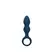 Loveline Teardrop Medium Anal Plug Baltic Blue - Ergonomic Silicone Design