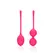 Loveline Thumping Kegel lopte set 2 kom, divlja jagoda boja