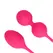 Loveline Thumping Kegel lopte set 2 kom, divlja jagoda boja