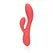 Loveline glatki ultra meki silikonski dual-action vibrator roze 21 cm