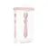 Jiggle Rechargeable Massage Wand, Waterproof, Flexible Silicone, 10 Modes