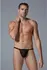 Male Power Leopard Print G-String L/XL - Elastic Anatomic Pouch
