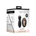 PURITY Dual Wireless Vibrating Set - Silikon, USB punjiv, Crna