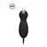 PURITY Dual Wireless Vibrating Set - Silikon, USB punjiv, Crna