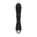 Shots ElectroShock E-Stimulation Rabbit Vibrator Silicone Black