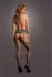 Shots Le Desir Fishnet & Lace Garterbelt Stockings One Size Black