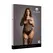 Sensualle Plus Size Bez bretele Bodystocking sa prikačenim čarapama XXL-5XL