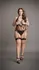 Dreamgirl Plus Size Halter Teddi sa kamenčićima, Bez međunožja