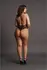 Obsessive Strappy Lace Teddy Plus Size - Elegantan Rastegljivi Bodysuit XXL-5XL