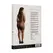 Leg Avenue Plus Size Visoki Vrat Mrežasta Mini Haljina sa V Akcentom, Crna