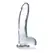 Glas Crystal Series 25.5cm Stakleni intimni model sa usisnom bazom providni