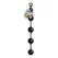 Oxballs Ass Ballz XL Silikonski Sistemi sa Perlicama, 55cm, Crni