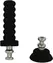 Doc Johnson Grip Lock Silicone Handle & Suction Cup Adapter Black