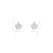 Bijoux Indiscrets Dazzling Decorative Jewel Stickers for Body - Crystal