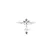 Bijoux Indiscrets Bling Deco Chest Body Sticker, Crystal Effect, Reusable
