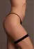 Noel Elegant Lace Garter with Gold Accents - Universal Size