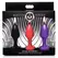 Kink Inferno Drip Candles Black/Purple/Red - Low-Temperature Wax Set
