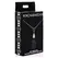 XR Brands Vibrating Teardrop Necklace Black Silicone - Fashionable Discreet Wearable