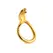 Master Series Cobra King Gold Anatomical Metal Ring