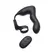 XR Brands Master Series Inflatable Vibrating Silicone Prostate Plug with Double Ring