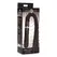 XR Brands Vibra-Lasher Silicone Vibrating Flogger Crna 3 Režima