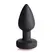 XR Brands Silicone Pink Gem Plug Small - Remote-Controlled Vibrating System