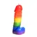 Pipedream Pride Rainbow Drip Candle - Nenamirisana Niskotopljiva Vosak, 15 cm