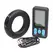 XR Brands Zeus Silicone Vibrating & E-Stim Ring with Remote, Black