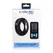 XR Brands E-Stim Silicone Intimate Ring with Vibration & Remote Black