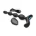 XR Brands Silicone Remote-Controlled Anal Beads Vibration & E-Stim 4-Step