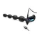 XR Brands Silicone Remote-Controlled Anal Beads Vibration & E-Stim 4-Step