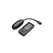 BANG! Platinum Series Plush Silicone Vibrating Egg with Remote - Silver
