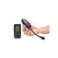 BANG! Platinum Series Plush Silicone Vibrating Egg with Remote - Silver