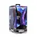 Orion Invader Silicone Model Metallic Purple with Suction Base 21 cm
