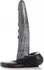 XR Brands The Gargoyle Hard Silicone Model with Textured Surface Black
