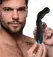 XR Brands Prostate Health Silicone Vibrating Beads Black USB Rechargeable