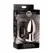 XR Brands Chrome Blast Large - Rechargeable Metal Plug with Remote