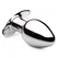 XR Brands Chrome Blast Large - Rechargeable Metal Plug with Remote