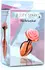 XR Brands Rose Gold Aluminium Plug Small Pink Flower Top
