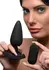 XR Brands Laser Remote Silicone Plug Large with Light Display Red
