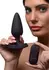 Laser Hart Large Intimate Plug with Remote & LED Heart Light